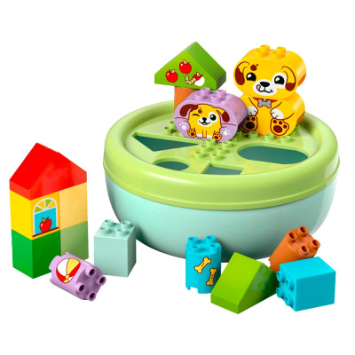 Конструктор Lego Duplo 10441 Сортировщик фигур домик для щенков 1